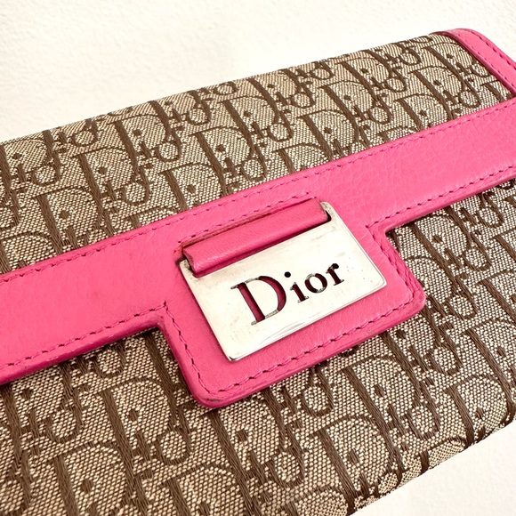 SOLD Dior Pink Monogram long wallet - Picture 10 of 10